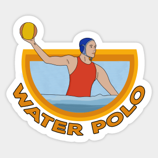 Water Polo Sticker